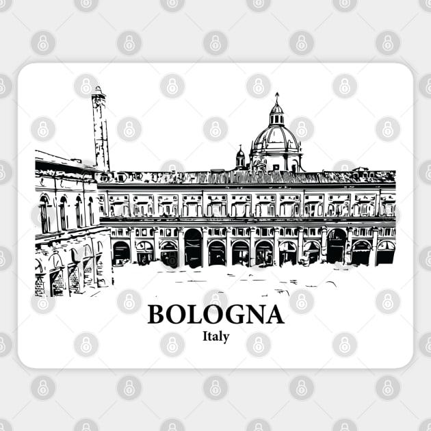 Bologna - Italy Magnet by Lakeric